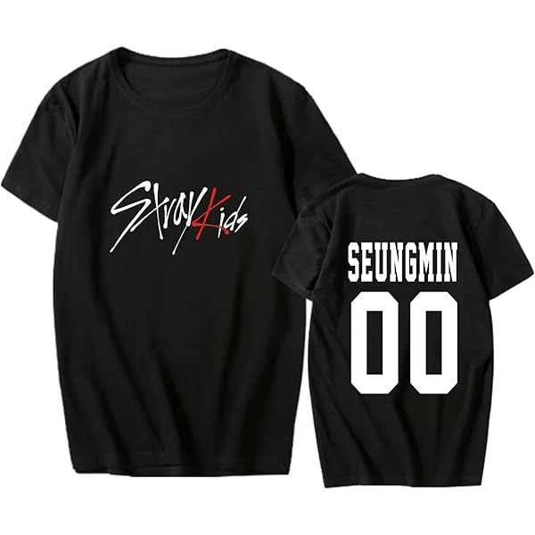 Stray Kids 08 Tシャツ Amazon.com : JUNG KOOK Kpop Stray Kids Shirt Tops Hyunjin